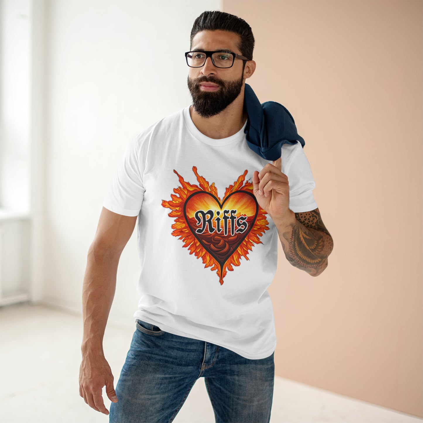 For the love of Riffs Tee (Double Sided)