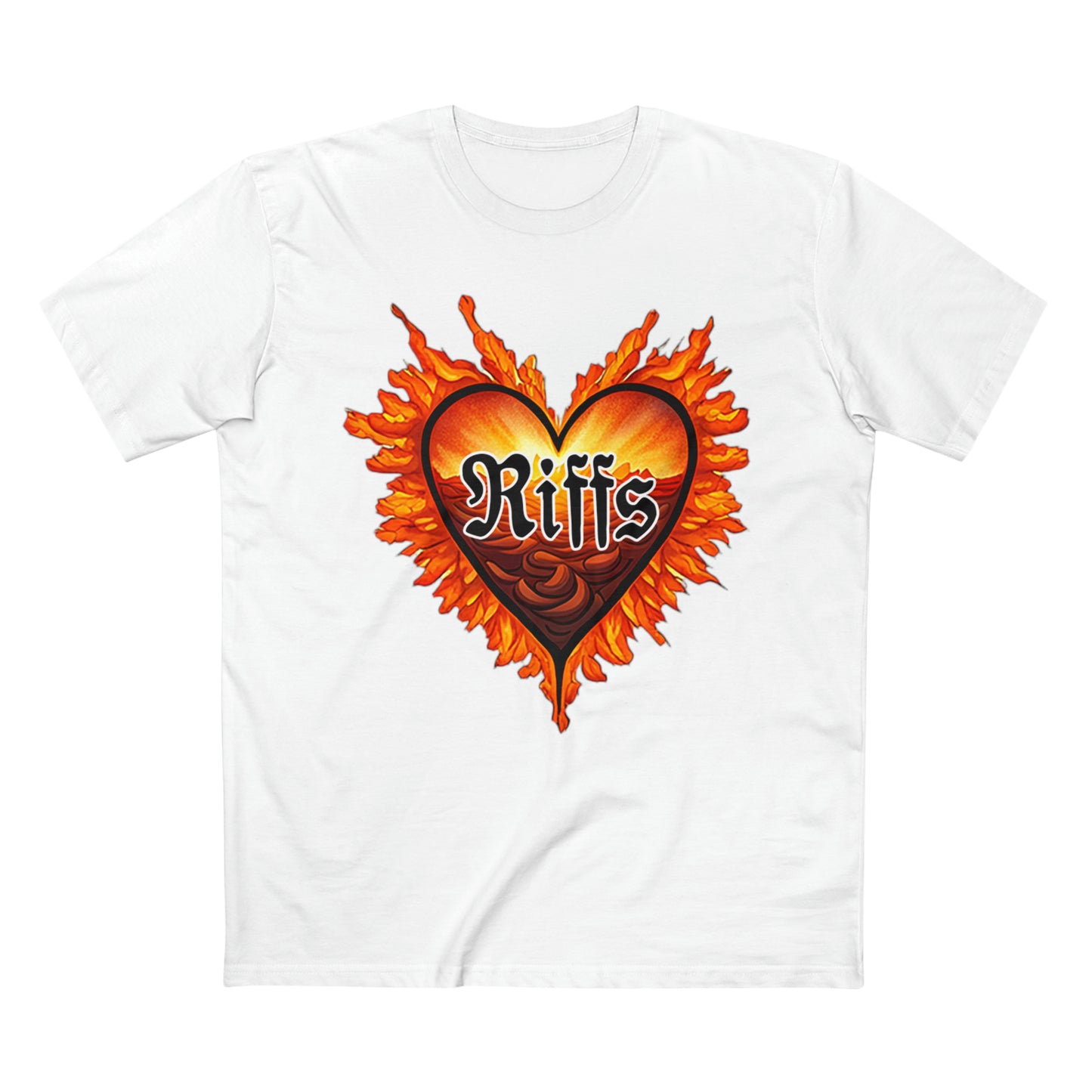 For the love of Riffs Tee (Double Sided)