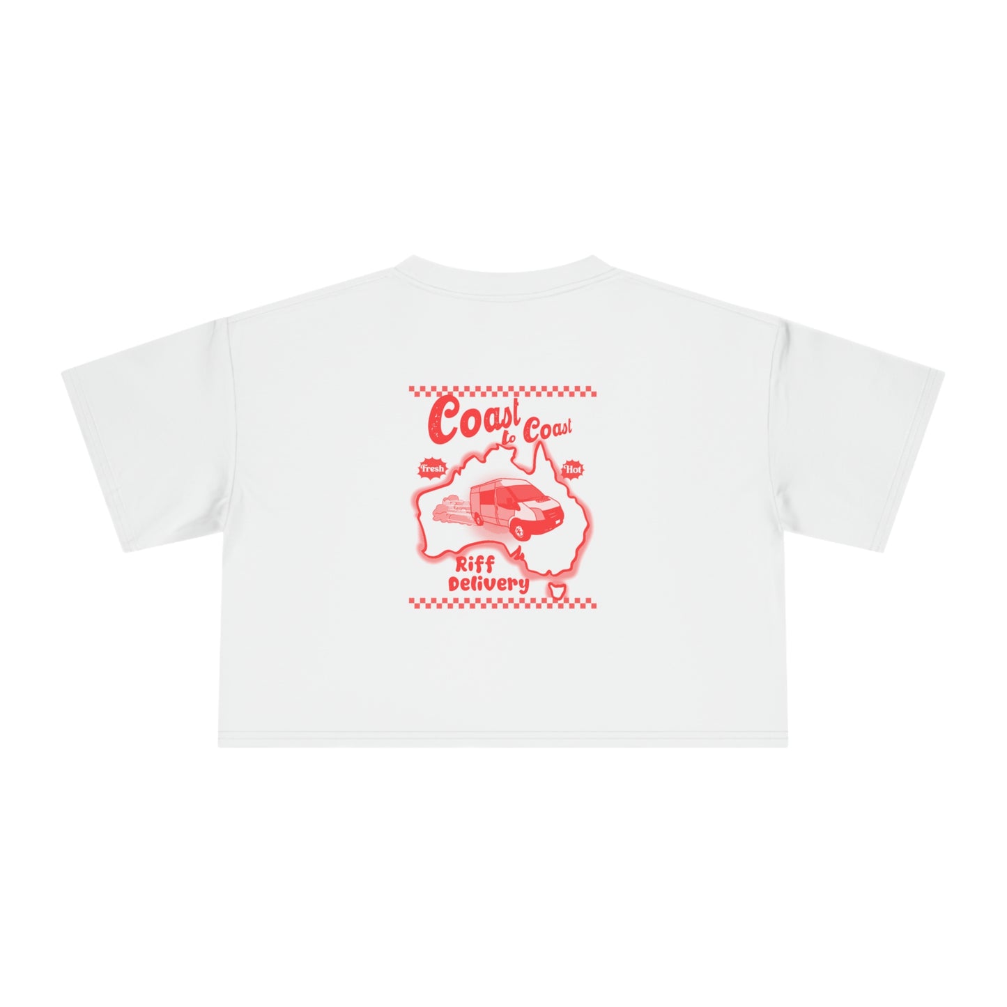 DBC X LOCKY ROWE Double Sided Crop Tee