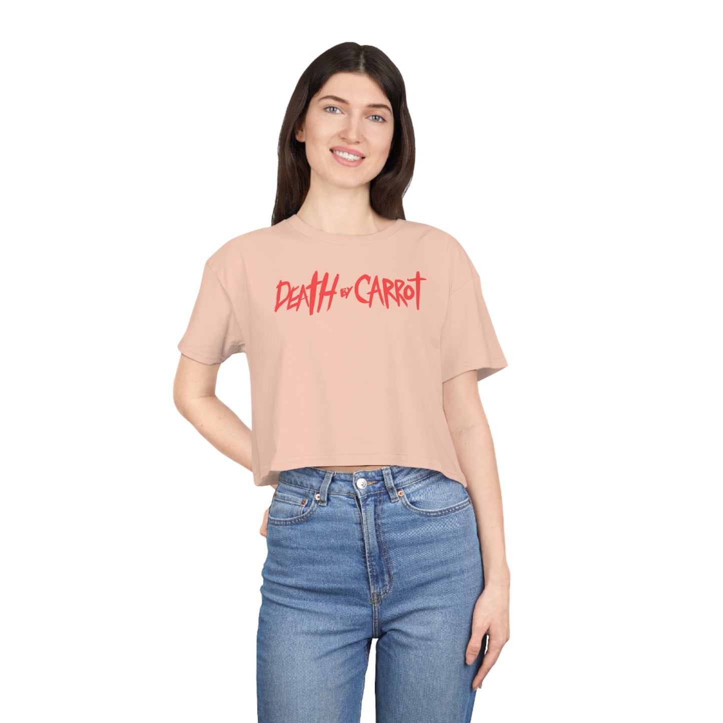 DBC X LOCKY ROWE Double Sided Crop Tee