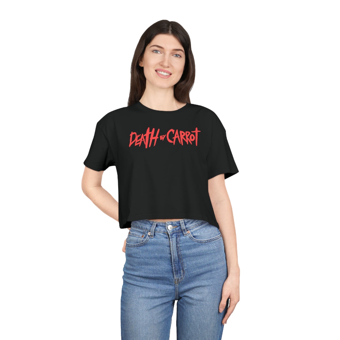 DBC X LOCKY ROWE Double Sided Crop Tee