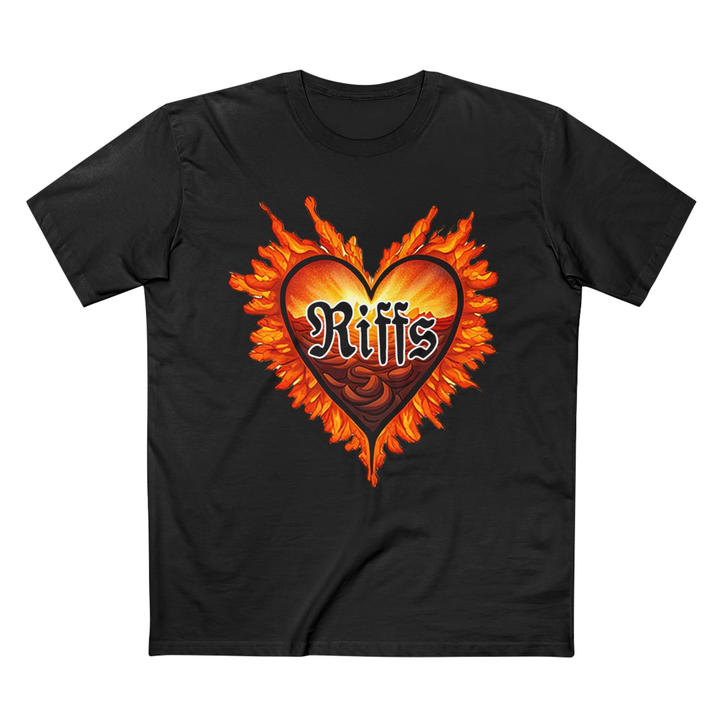 For the love of Riffs Tee (Double Sided)