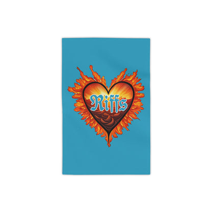 Riffs Blue Beach Towel — Vibrant Surf & Pool Towel