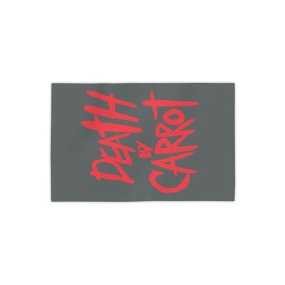 Death By Carrot Logo Beach Towel