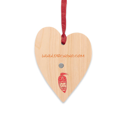 Screaming Carrot Wooden Ornament/Magnet